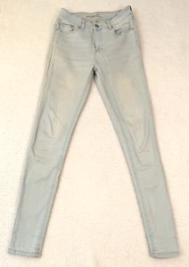 Rue21 Damen Jegging Denim Jeans Uber High Rise Größe 2R Blau Distressed 26x28 - Bild 1 von 11