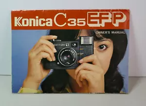 1977 Konica C35 EFP Camera Owners Manual - Picture 1 of 3