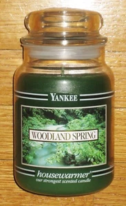 Yankee Candle - 22 oz - WOODLAND SPRING - Black Band - RARE AND HARD TO FIND!!! - Picture 1 of 4