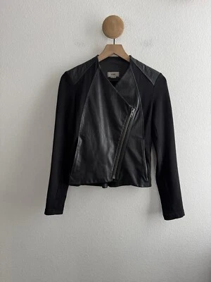 Helmut Lang из овчины кожи Moto стиль куртка размер P (маленький) - Изображение 1 из 4