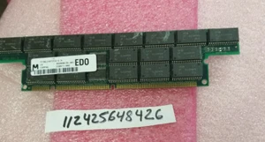 256MB EDO 50NS DIMM 2RX4 SERVER RAM 16X4 DUAL RANK 168PIN ECC BUFFERED MEMORY  - Picture 1 of 1