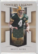 2008 Donruss Threads Century Legends Materials /250 Brett Favre #CL-3 HOF
