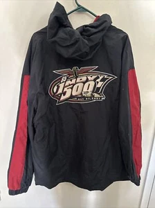 Puma 85th Indy 500 Rain XLarge Jacke 27. Mai 2001 Racing Kapuze Taschen - Bild 1 von 6