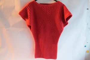 HERMES Plastron cachemire orange TU (70540) - Imagen 1 de 6
