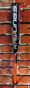 Rawlings Girls Quatro T-Ball Bat Blue Pink Aluminum 25" 12oz TB8QD - Picture 1 of 8