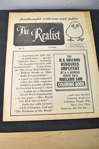 THE REALIST #35 JUNI 1962 - LENNY BRUCE OP-ED - 5. JAHRSTAG AUSGABE - Bild 1 von 4