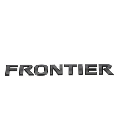 UNA NUEVA CALCOMANÍA INSIGNIA EMBLEMA TRASERO NISSAN FRONTIER EDICIÓN MEDIANOCHE 2018-2019 FABRICANTE DE EQUIPOS ORIGINALES Foto 1 de 3