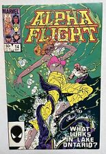 ALPHA FLIGHT #14 (Marvel 1984) Namor • John Byrne • FN/VF