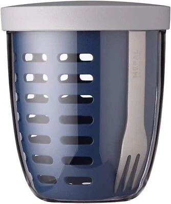 Mepal Fruitpot Ellipse Nordic Denim – 600 ml Inhalt – ideal für Früchte - Bild 1 von 4