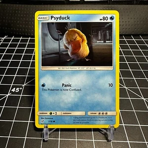 Psyduck Pokemon Detective Pikachu Card 7/18 Holo TCG NM Raw 2019 - Picture 1 of 6
