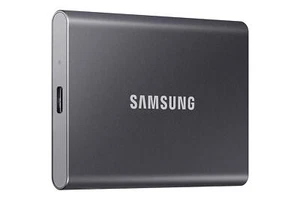 SAMSUNG SSD T7 Portable External SSD 1TB USB 3.2 Gen 2 MU-PC1T0T/AM GRAY - Picture 1 of 9