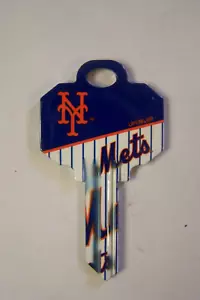 New York Mets Schlage SC1 house key blank - Picture 1 of 1