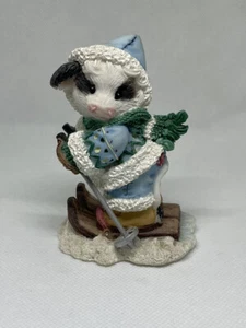 Mary’s Moo Moos ‘Ski Moo Later ’ - 1996 Figurine Cow - Picture 1 of 7