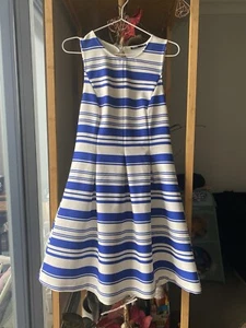 Tokito Stripey Prints A-line Dress AU 12 - Picture 1 of 7