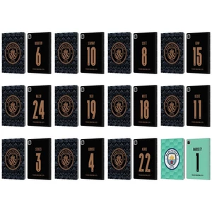 MAN CITY FC 2020/21 WOMEN'S AWAY KIT GROUP 1 LEATHER BOOK CASE FOR APPLE iPAD - Picture 1 of 18