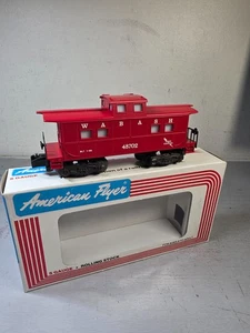 American Flyer 6-48702 Wabash Illuminated Square Window Caboose ++++NIB ++++ - Picture 1 of 5