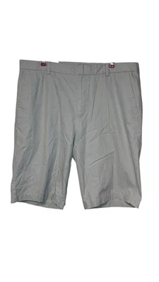 Calvin Klein Men's Short Chino Flat Front Casual Cotton Stone Gray Size 38 NWT - Image 1 of 4