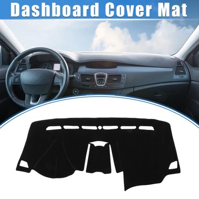 Car Dashboard Cover Dash Board Protector Cover for Ford Edge 2015-2020 Black - Image 1 of 4