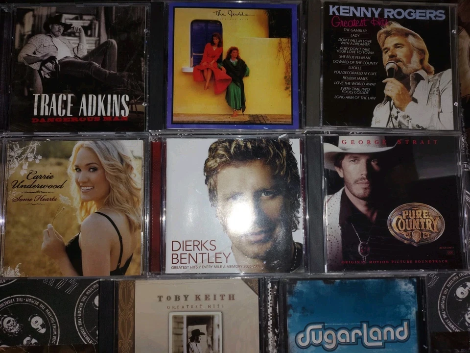 8 CD Lot CLASSIC COUNTRY ~GEORGE STRAIT, TOBY KEITH, THE JUDDS, DIERKS BENTLEY - Image 1 of 3
