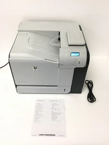 HP LaserJet 500 Color M551 CF082A Printer 1GB RAM Duplex Toners 72K Pages WORKS - Picture 1 of 12