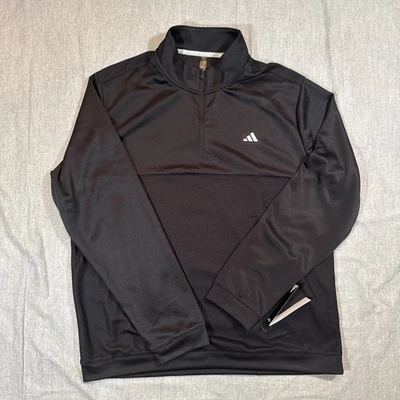 Suéter Adidas Para Hombre XL 1/4 Quater Cremallera Texturizado Pullover Golf Active ADVR0915 Foto 1 de 4