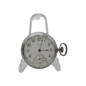 Waltham 610 16s Sidewinder Sunk Enamel Dial Taschenuhr (929) Video - Bild 1 von 5