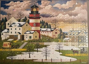 Buffalo Games Charles Wysocki - Twilight Sentinel - 1000 Piece Jigsaw Puzzle - Picture 1 of 7