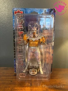 ULTIMO DRAGON Charapro Wrestling Figure Purple WWE WCW CMLL NJPW 2003 - Picture 1 of 4