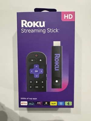Roku Streaming Stick) Media Streaming Stick - Black New - Image 1 of 3