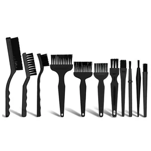 11PCS Dust Brushes Set Anti-static Brush for Electronics Fans Keyboards Cleaner - Picture 1 of 8