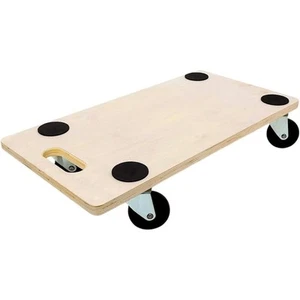 Base de Carga Carro de Madera con Rueda 360º Plataforma de Carga rodante, Punto - Imagen 1 de 7