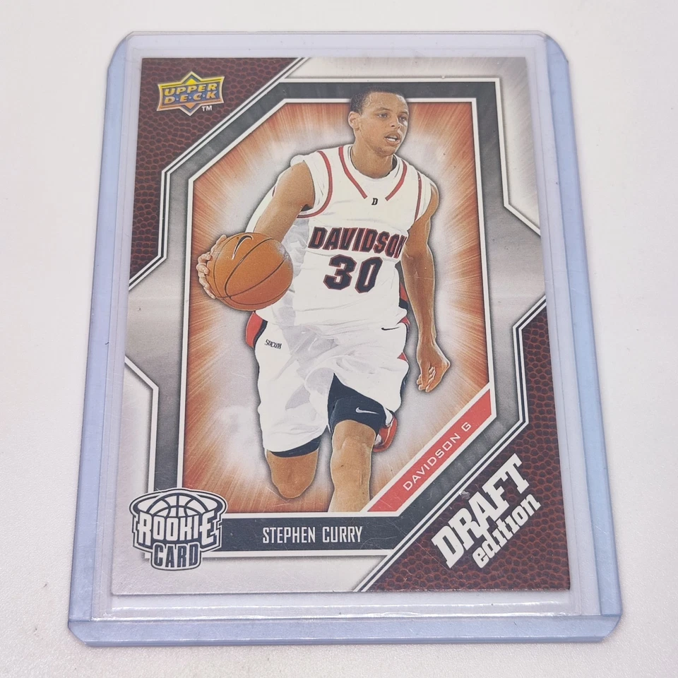 2009-10 Upper Deck Draft Edition Rookie RC #34 STEPHEN CURRY!! - Image 1 of 2