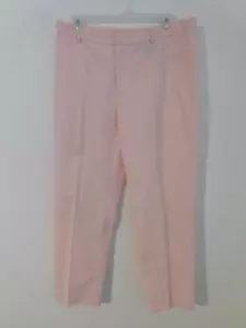 Studio by Liz Claiborne rosa Baumwolle Stretch Karriere Hose Größe 12 - Bild 1 von 8