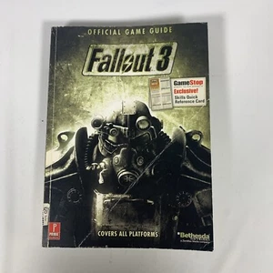 Fallout 3 Prima Official Game Guide with Skills Reference Card Paperback No Map - Picture 1 of 5