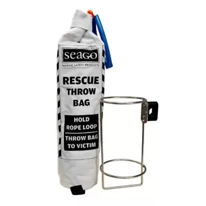 Kit de línea de lanzamiento de rescate Seago MOB 30 m hombre por la borda velero navegación RS6 - Imagen 1 de 1