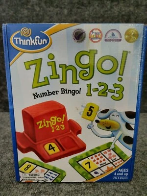 ThinkFun ZINGO Number Bingo 1-2-3 - Image 1 of 4