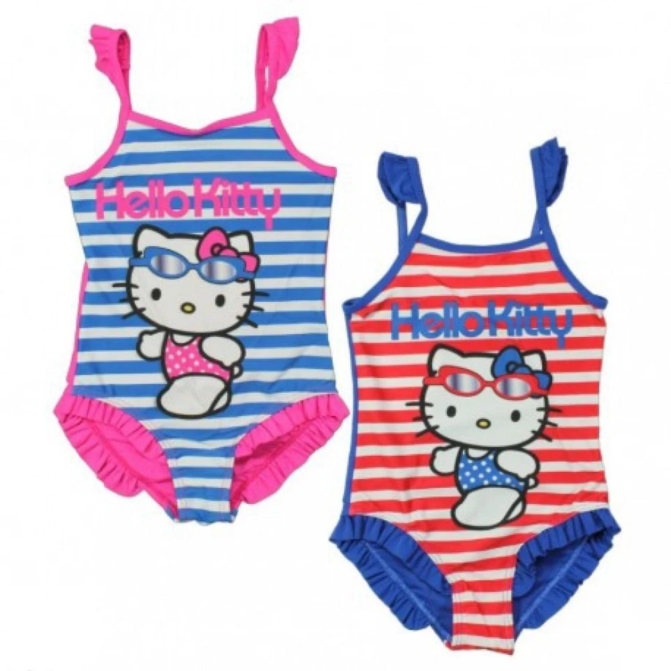 KINDER-BADEANZUG*HELLO KITTY *Gr.92/98 104/110 116/122 128/134