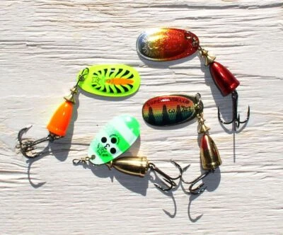 Vibrax Spinner 4+6+8+10+13+18 Gramm, Barsch + 3 Dekors , Blue Fox, Blinker, Esox - Bild 1 von 2