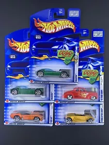 2002 Hot Wheels First Editions Ballistik Pony-up 40 Ford Coupe Spyder Lot of 5 - Picture 1 of 11