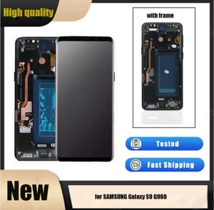 LCD Display Digitizer Assembly for SAMSUNG Galaxy S9 G960 Screen with Frame AAU - Photo 1 sur 11