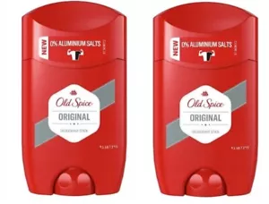 Old Spice Original Deodorant Stick 50 ml 2 Pack - Picture 1 of 8