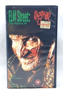 The Making Of A Nightmare On Elm Street 1989 VHS Video K-Tel PAL UK - Afbeelding 1 van 5