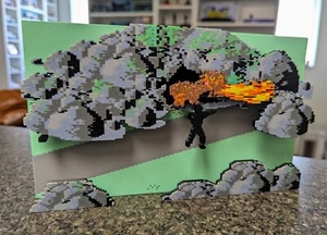 Pixel Memories The Last Ninja diorama C64 Commodore 64 - Picture 1 of 3