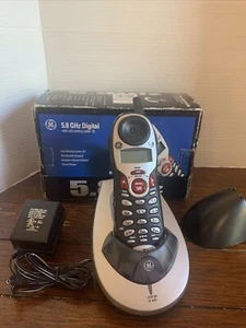 GE 25839GE3-A 5.8 Ghz Cordless Phone, Base and AC Adapter - Picture 1 of 1
