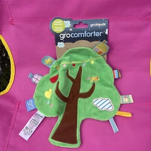 Gro Edredón La Casa del Árbol Nuevo Con Etiquetas Taggies Juguete Suave Manta Blankie - Imagen 1 de 7