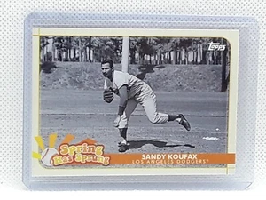 Sandy Koufax 2020 Topps Opening Day - Spring Has Sprung - Los Angeles Dodgers - Picture 1 of 2