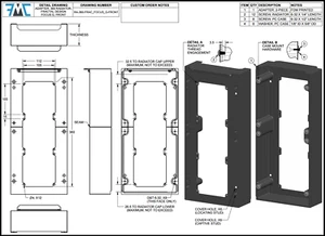 Fractal Design Focus G, Radiator Adapter Mounting Bracket, 360 Radiator AIO - Afbeelding 1 van 8