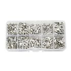 Pack of 320pcs Insulated Crimp Terminals Rings Fork Eectric Wire Connectors set