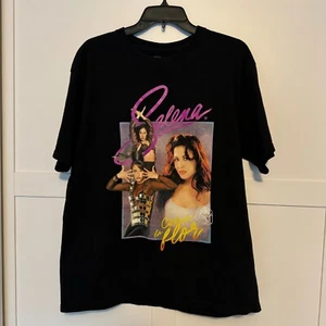 Offizielles Selena Merchandise T-Shirt groß schwarz Y2K - Bild 1 von 3