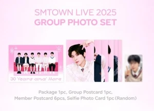 SMTOWN LIVE 2025 OFFICIAL GOODS NCT WISH GROUP PHOTO SET + PHOTOCARD SEALED - Picture 1 of 6